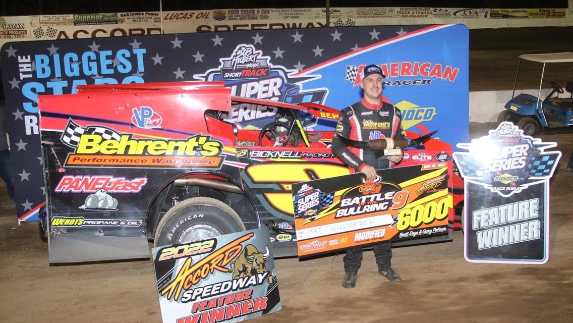 Bullring Battle: Williamson Wins Accord STSS $6,300 After Clash with Creeden