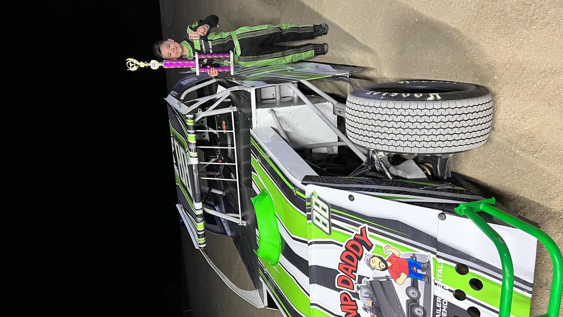 1st WIN!! 1st place finish in Jr. Limited at Big O Speedway
