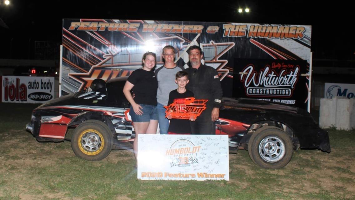 Collins collects first win of season!