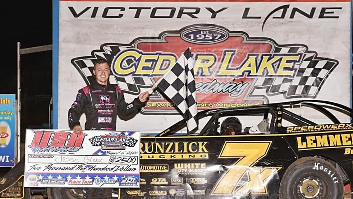Jesse Glenz scores $2,500 payday at Cedar Lake