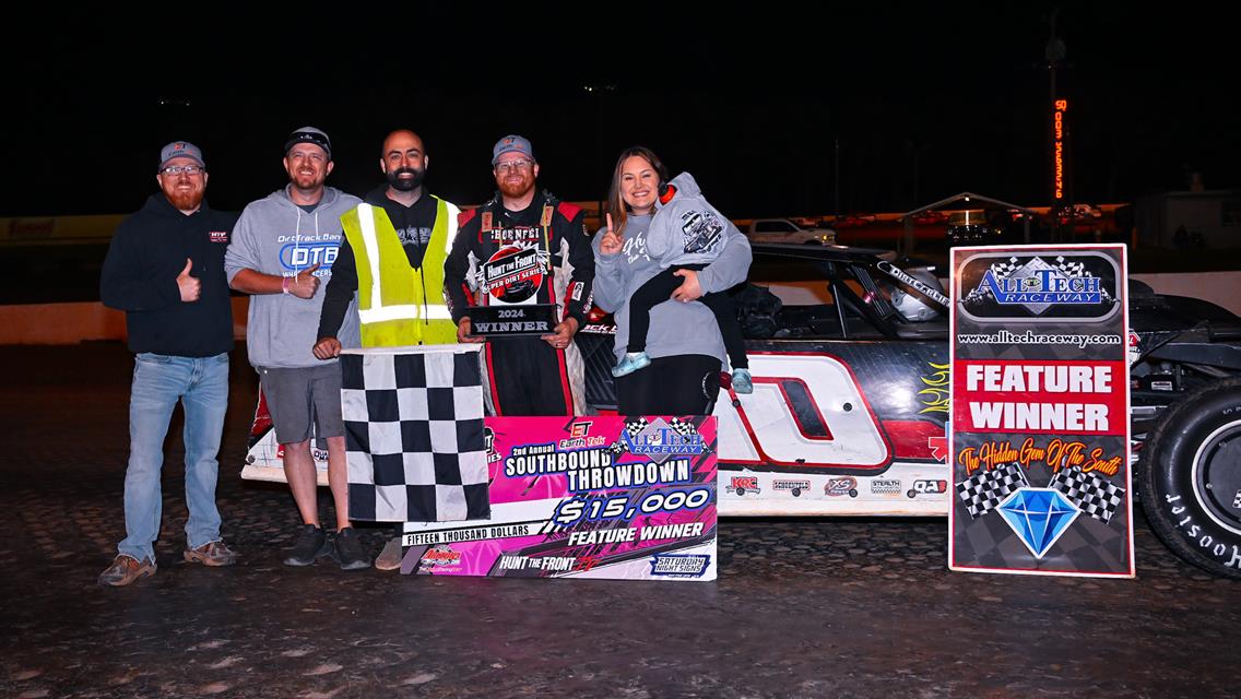 Joseph Joiner Bags $15,000 Hunt the Front Super Dirt Series victory at All-Tech