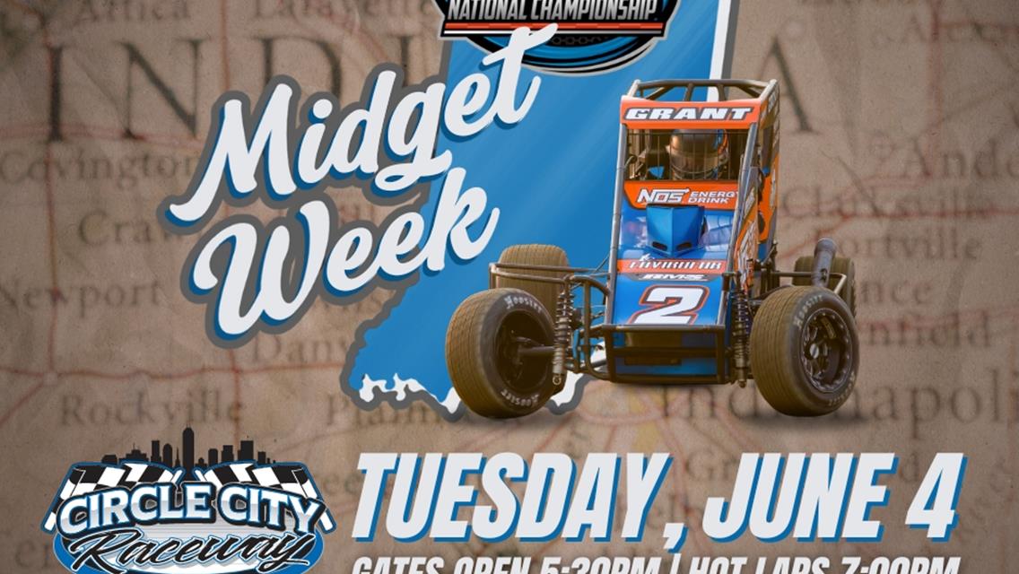 Indiana Midget Week Kicks Off at Circle City Raceway