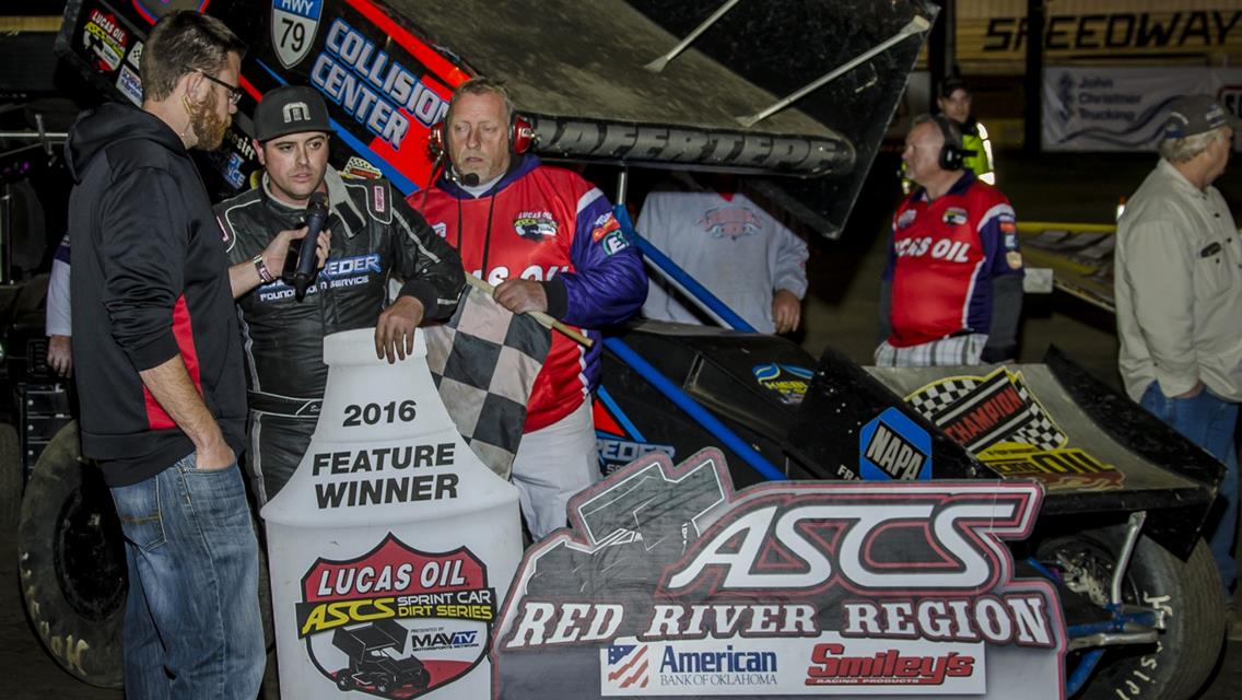 Hafertepe Victorious in Lucas Oil ASCS Fall Fling Opener