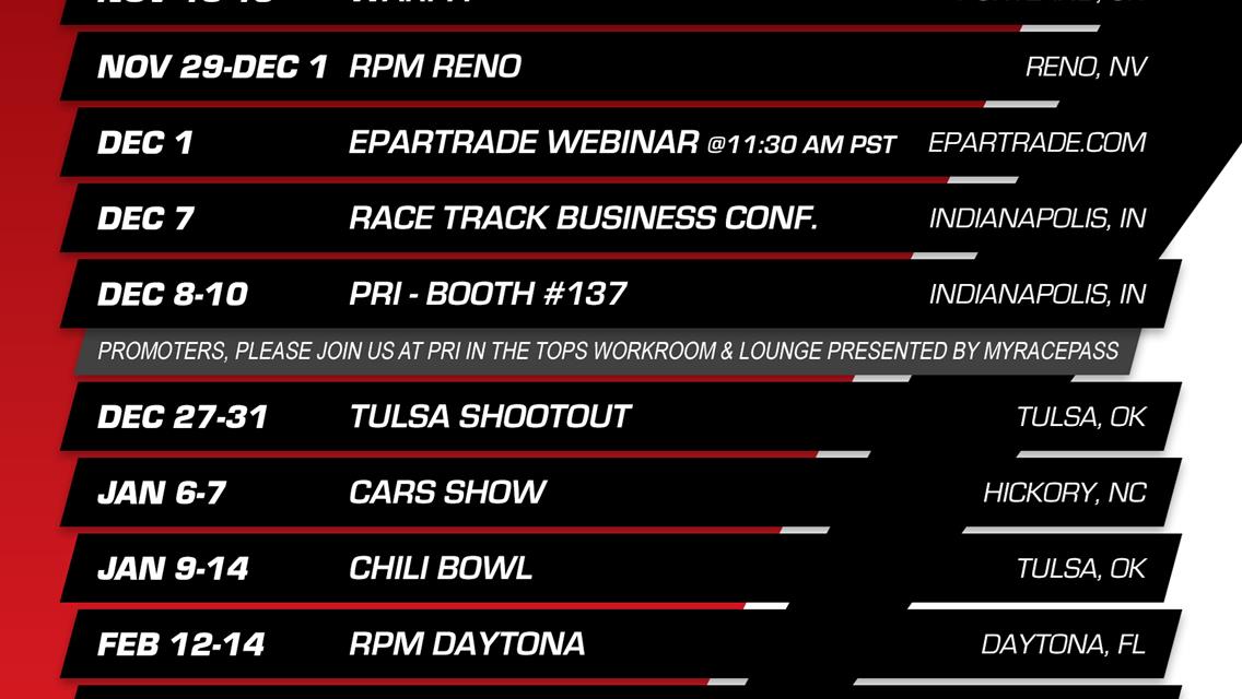 MyRacePass attends full slate of upcoming trade shows