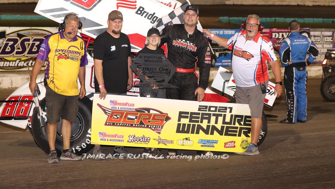 Easum will long remember his victory Saturday at 81 Speedway
