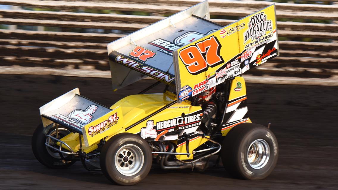 Wilson Builds Confidence at Knoxville Raceway Entering Knoxville Nationals