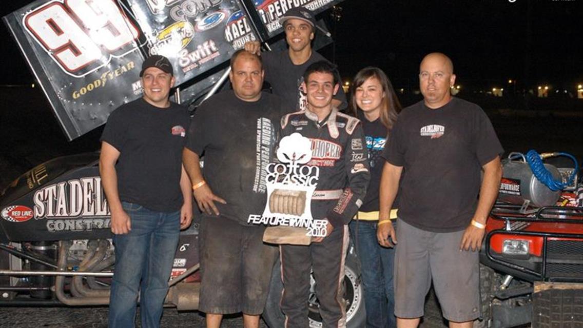 Cotton Classic goes to Elk Grove&#39;s Kyle Larson at Giant Chevrolet Kings Speedway