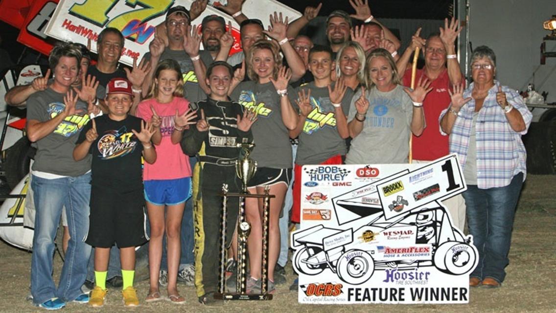 ITS HARLI WHITE FROM 14th TO FIRST!
