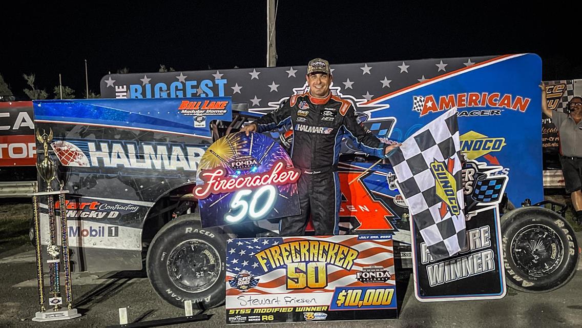 Fonda Fast: Stewart Friesen Takes $10,000 Short Track Super Series Firecracker 50™