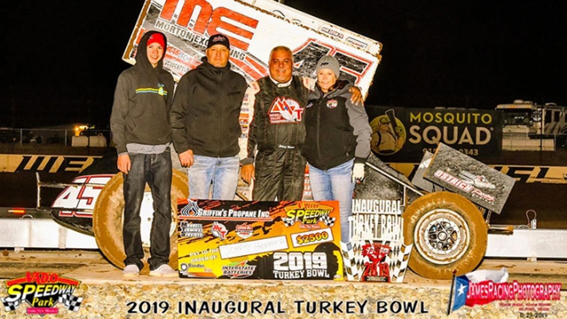 Johnny Herrera Sweeps Inaugural Turkey Bowl At Vado Speedway Park