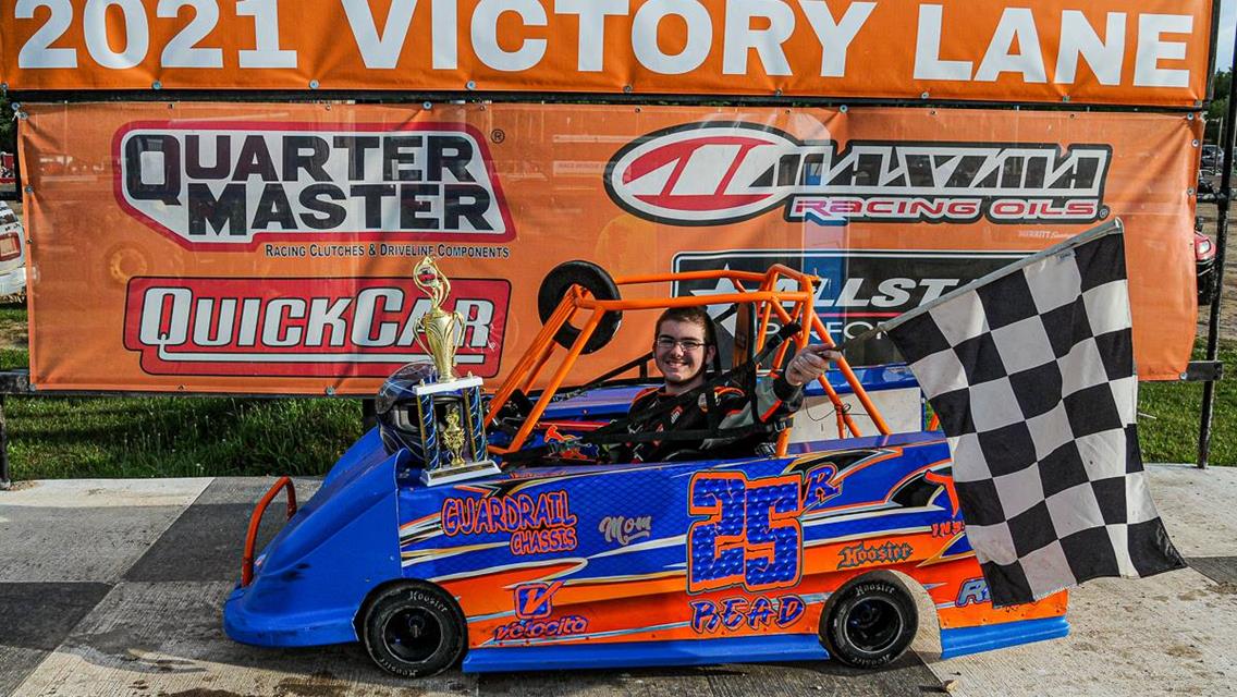 Ryan Ruhl Wins in Late Race Charge in GLSS Thriller on Open Wheel Night