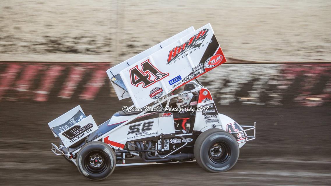 Scelzi Charges From 22nd to 12th at Thunderbowl With World of Outlaws
