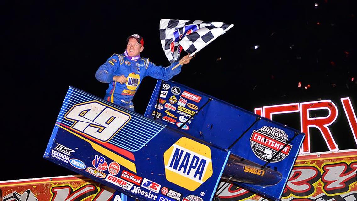 Quick Results 9.22.18-Sweet&#39;s Late Charge Leads To Victory; Bartchy Tops 305&#39;s