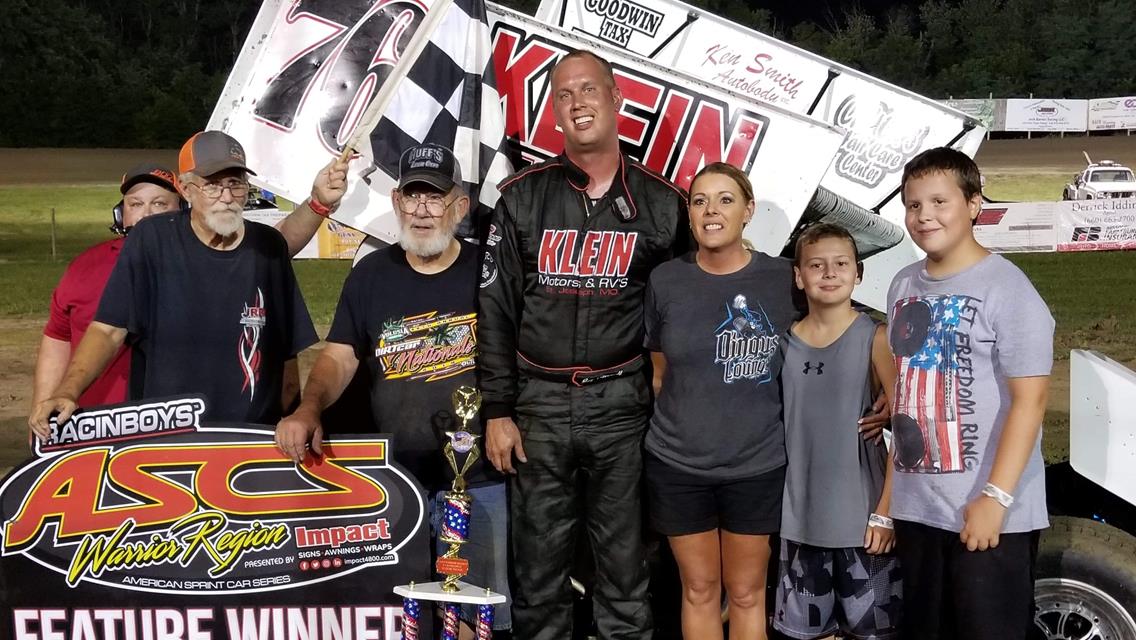 Jay Russell Wins ASCS Warrior Region At U.S. 36 Raceway