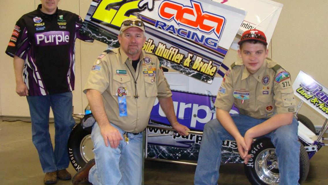 Boys Scout Likes The Micro Sprint Car!