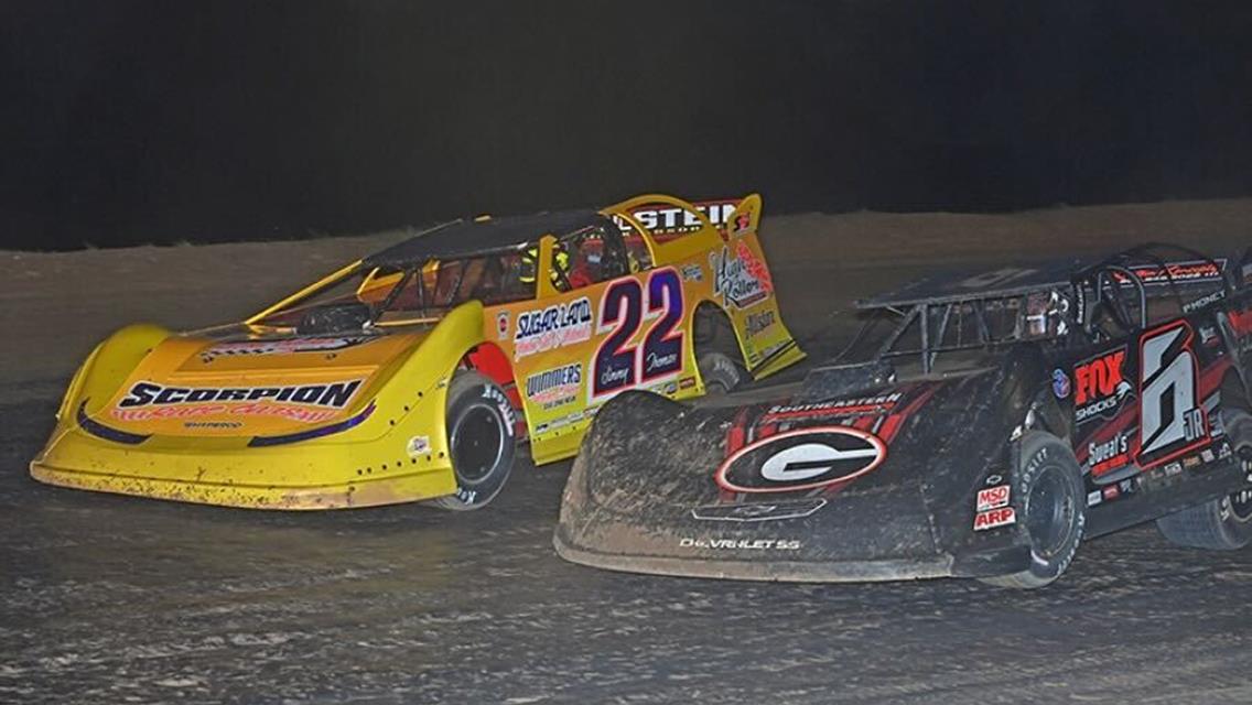 Cochran Motor Speedway (Cochran, GA) – Crate Racin’ USA – April 1st, 2023. (Brian McLeod photo)