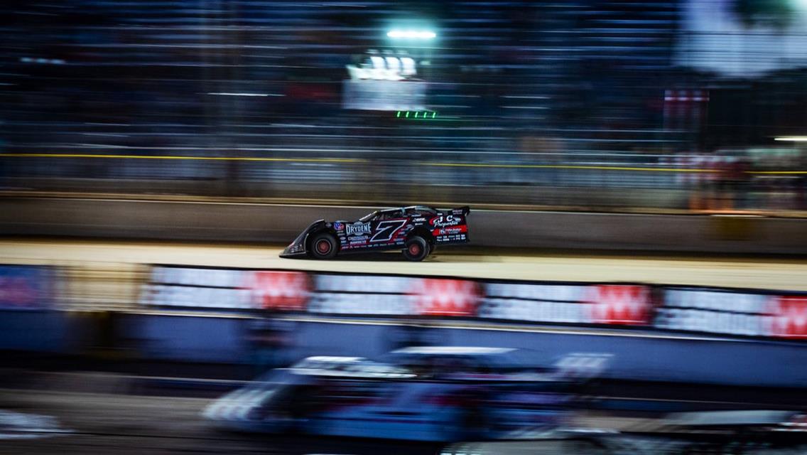 Volusia Speedway Park (Barberville, FL) - DIRTcar Nationals - World of Outlaws Morton Buildings Late Model Series - February 8th-13th, 2021. (Jacy Norgaard photo)