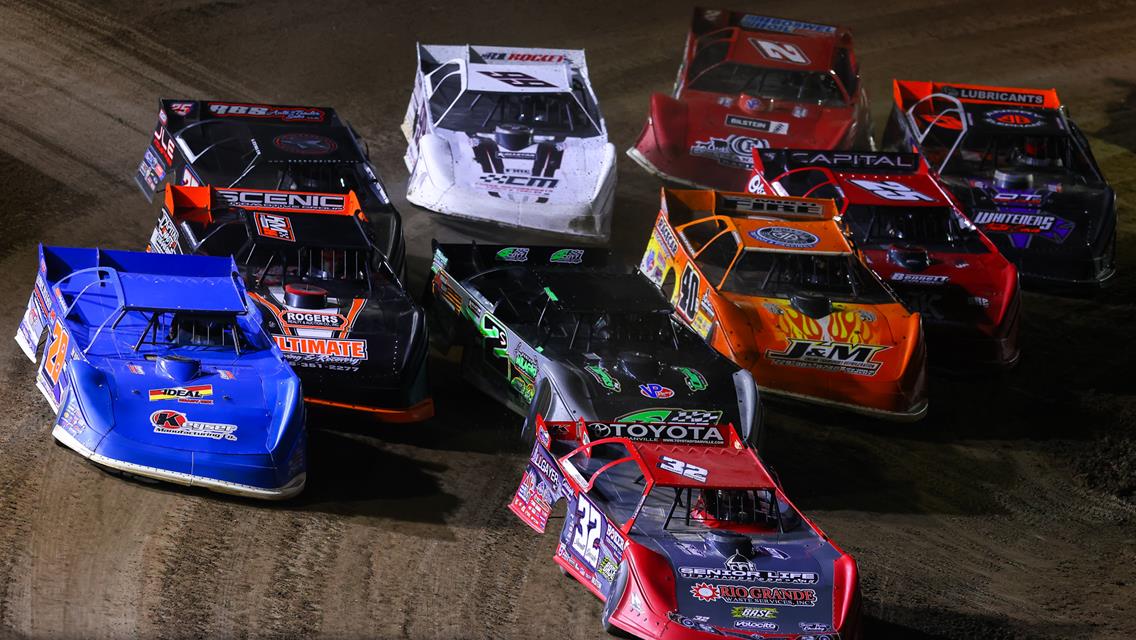 Volusia Speedway Park (Barberville, FL) – World of Outlaws Case Late Model Series – DIRTcar Nationals – February 13th-18th. (Josh James Artwork)