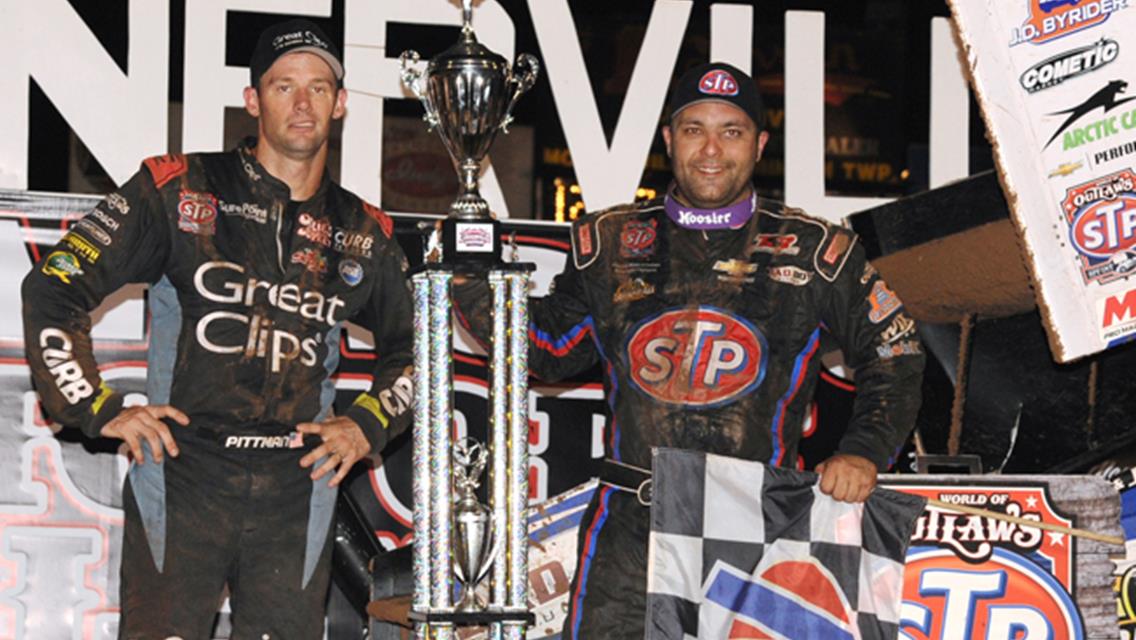 Donny Schatz and Daryn Pittman