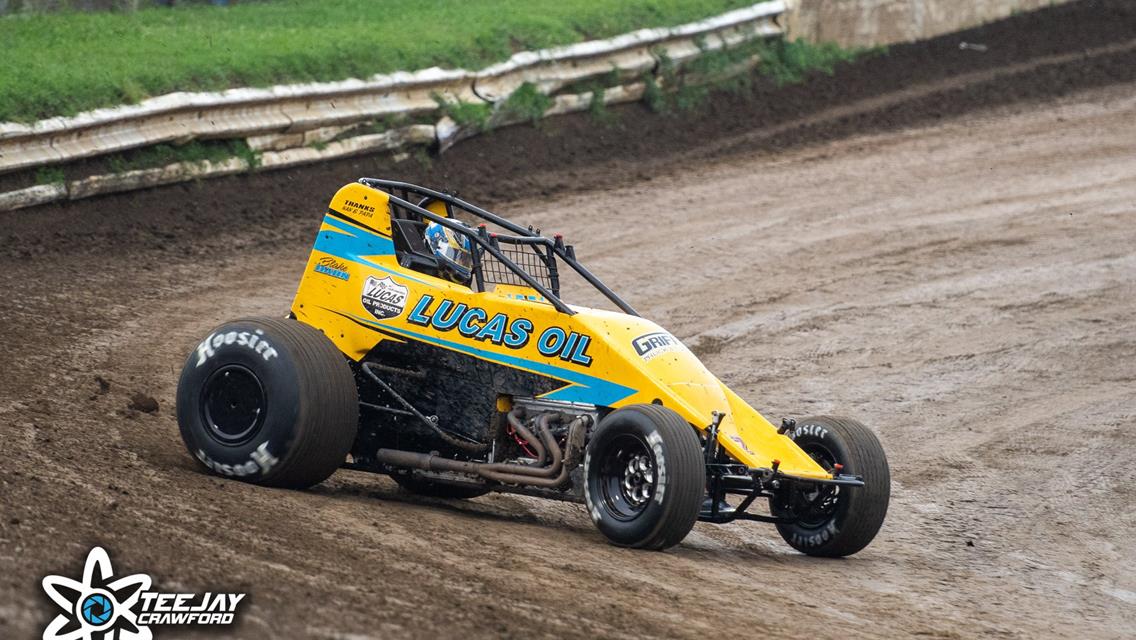 Hahn Captures Non-Wing Podium Finish At Creek County Speedway