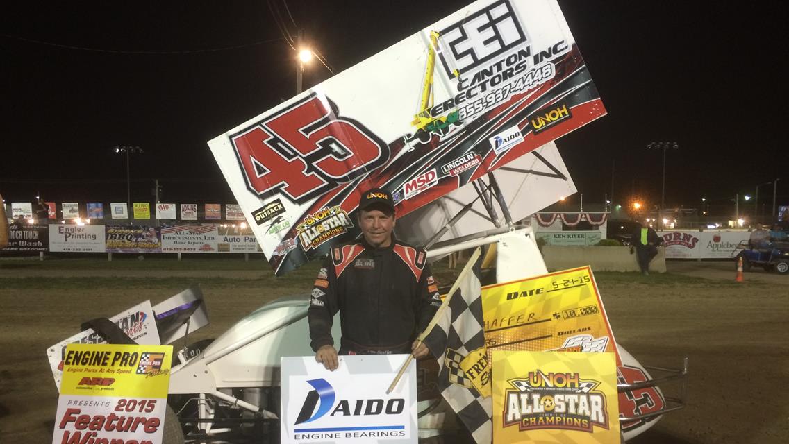 Shaffer wins $10,000 in Fremont Thriller