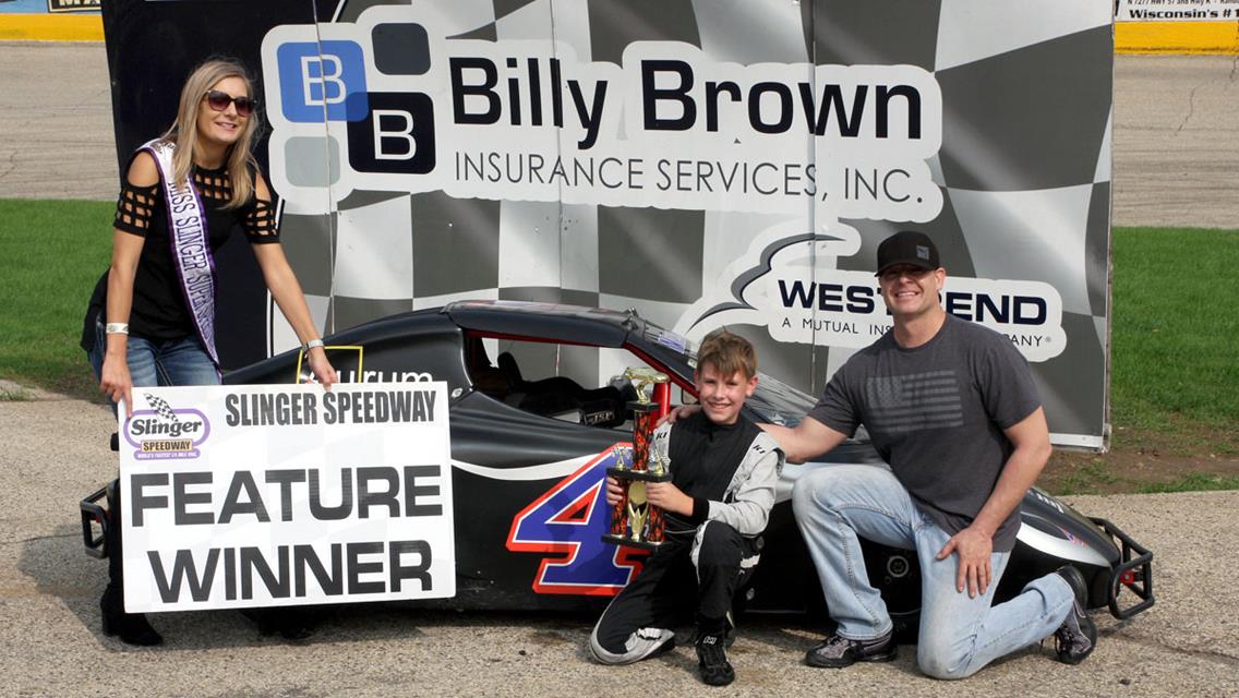 Nottestad secures Late Model Track Championship with Feature Win at Slinger