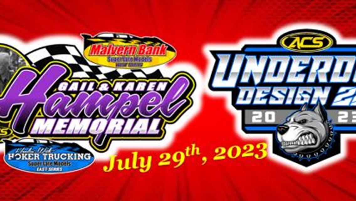 Gail &amp; Karen Hampel Memorial Brings Super Late Models to ACS
