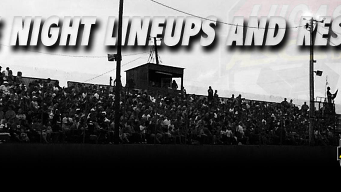 Lineups/Results - Route 66 Motor Speedway
