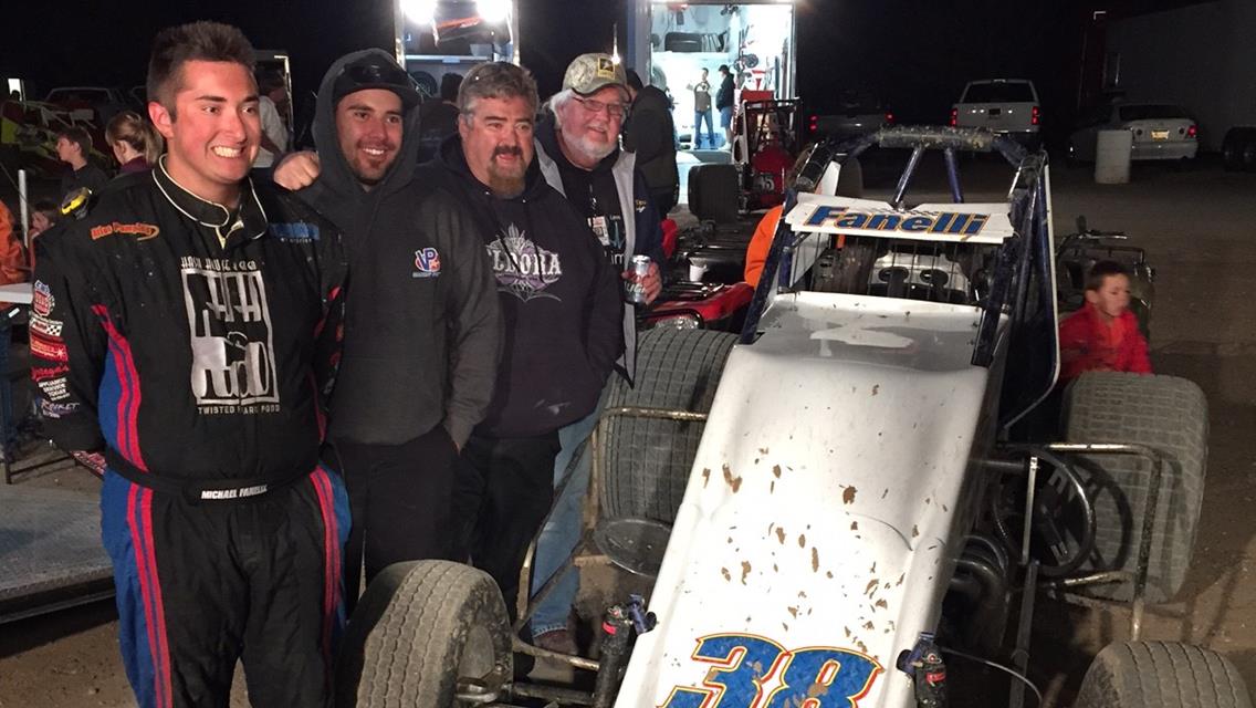 Great Run In The Sprint Car