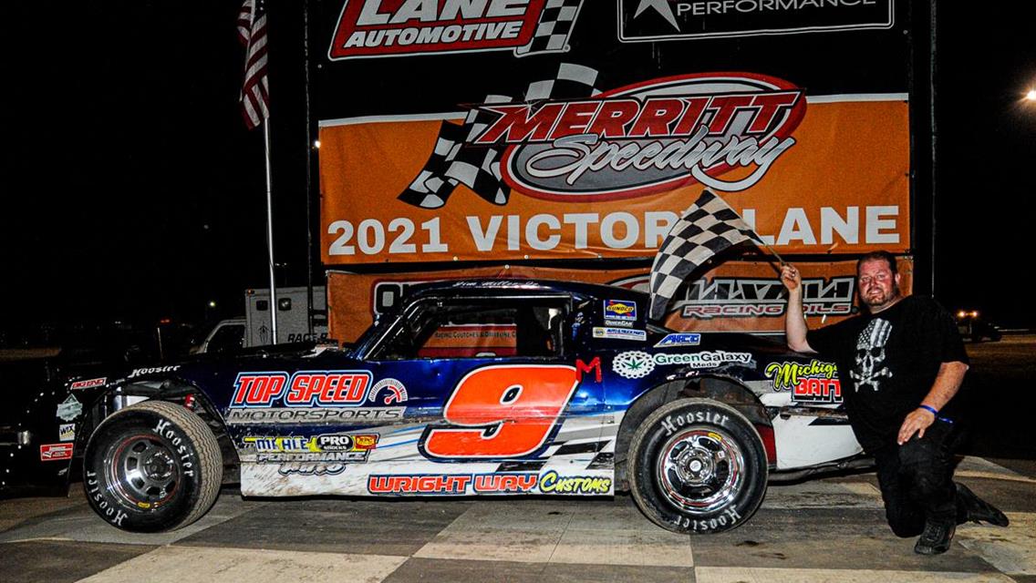 Stemler Collects $10,000 in Independence Day Special at Merritt Speedway