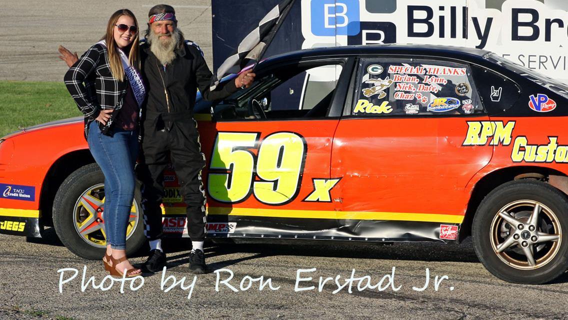 Casey Johnson scores first Super Late Model Feature win in WABAM 75
