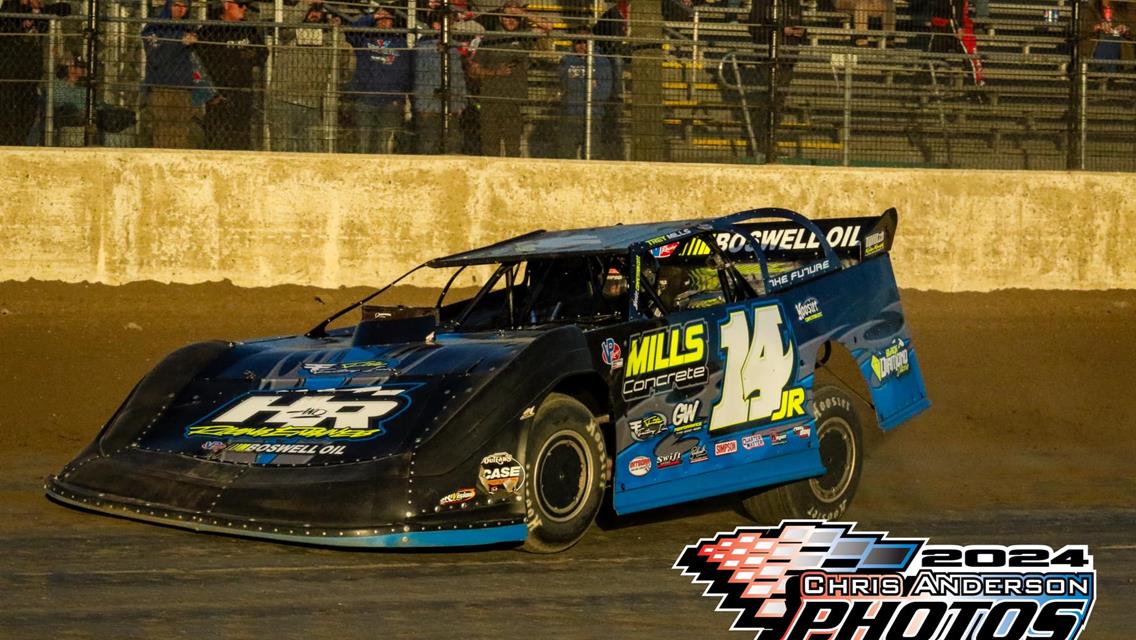 Volusia Speedway Park (Barberville, FL) – World of Outlaws Late Model – Sunshine Nationals – January 18th-20th, 2024. (Chris Anderson Photo)