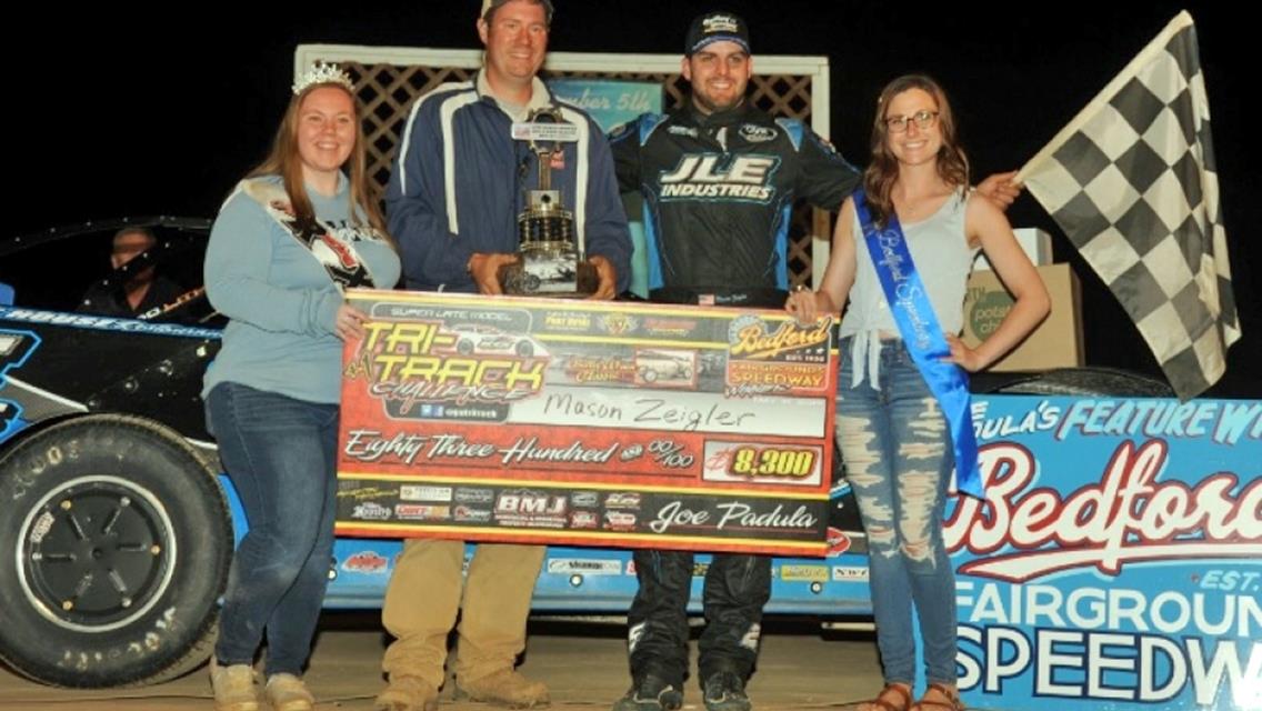 Mason Zeigler Claims $8,300 Triumph at Bedford Speedway