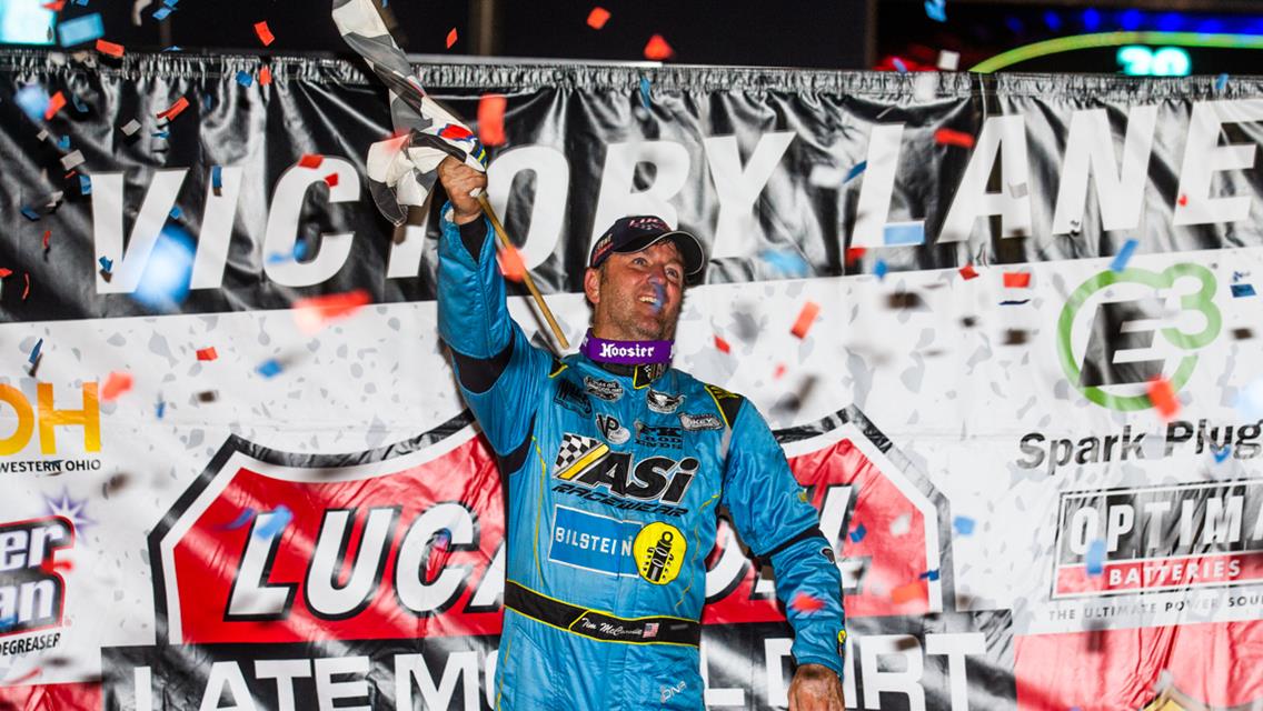 Tim McCreadie Wins First Ever Lucas Oil Series Visit to Huset’s Speedway