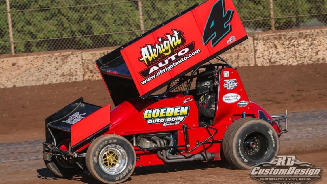Alex Pokorski earns season-best A-main showing at Plymouth Dirt Track
