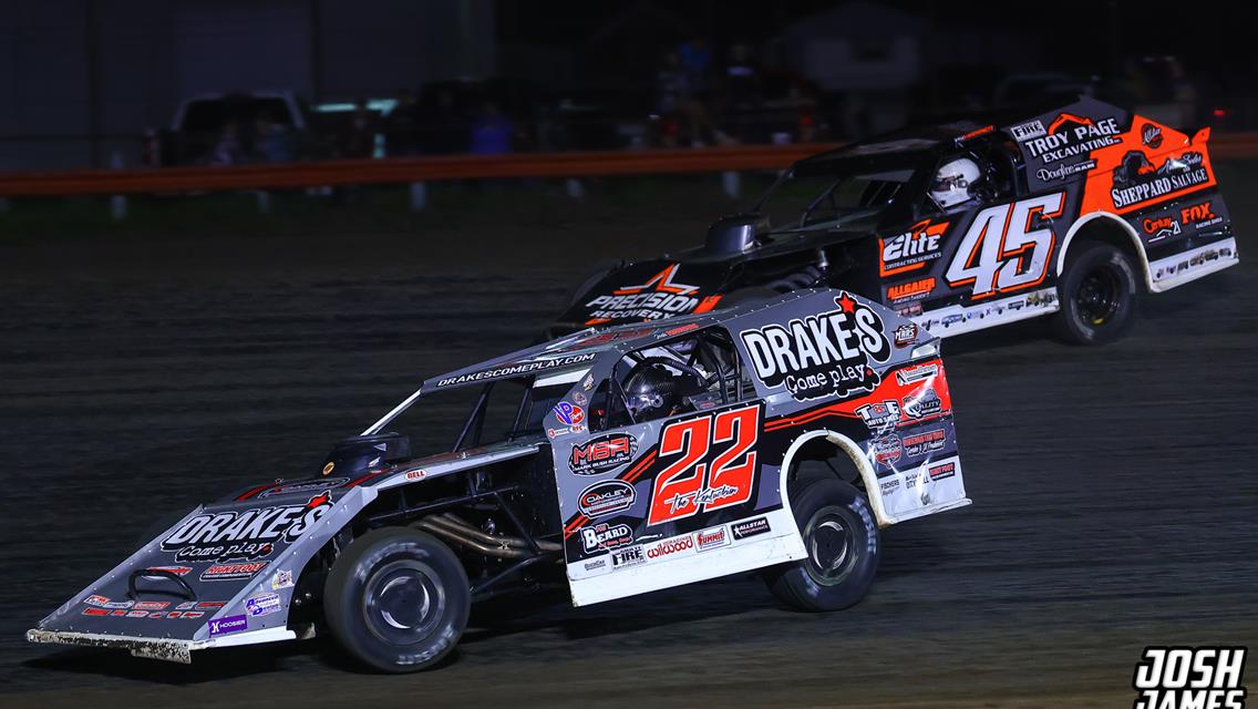 Farmer City Raceway (Farmer City, IL) – MARS Modified Championship – Jr. Kimler Memorial – July 19th, 2024. (Josh James Artwork)