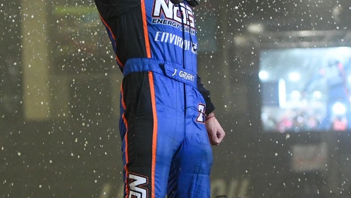 Justin Grant Powers To Friday Driven2SaveLives A-Feature Win