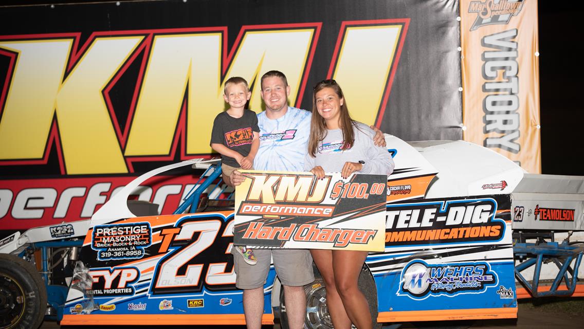 Two Exciting Finishes as Murty Scores Modified Win, Jaennette takes Stock Car Checkers