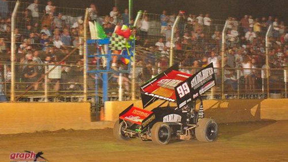 Larson Hot Streak Continues With Fifth Golden State Challenge Win