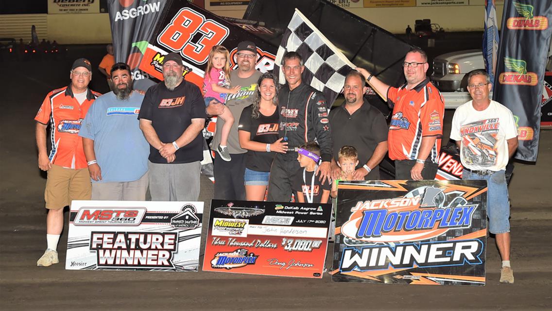 Henderson and Drueke Victorious During AG Builders Night at Jackson Motorplex