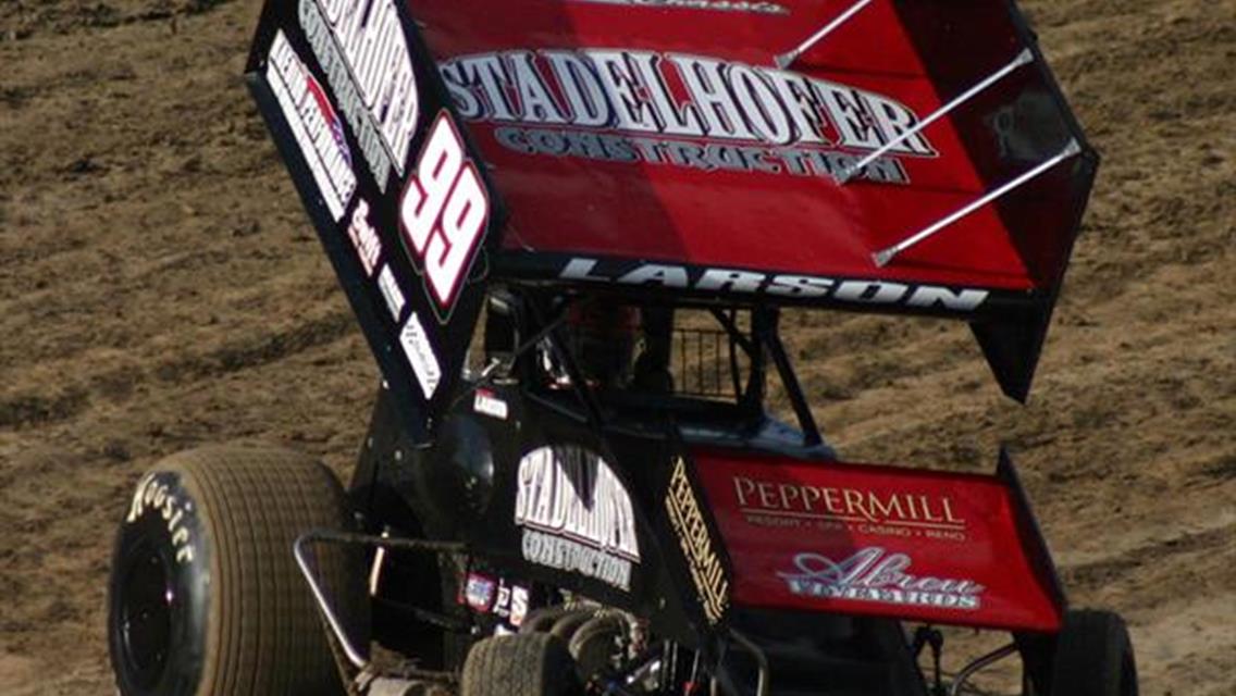 Larson Tenth to Fifth In Santa Maria Golden State Challenge Finale