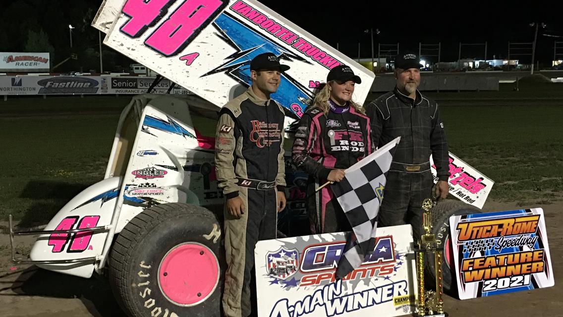 Alysha Bay Dominates CRSA Sprints For First Utica-Rome Victory