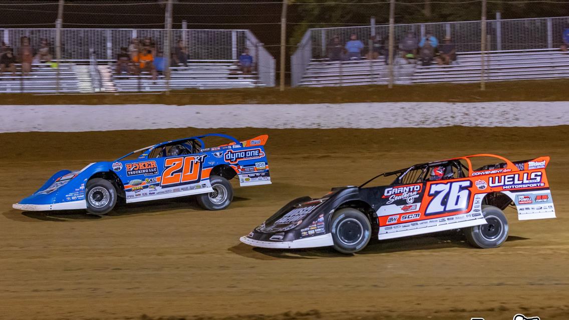 Florence Speedway (Wheatland, MO) – Lucas Oil Late Model Dirt Series – North-South 100 – August 10th-12th, 2023. (Michael Boggs photo)