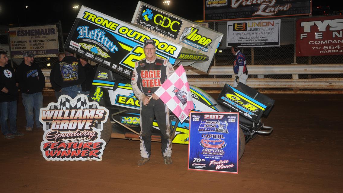Hodnett Powers to Williams Grove Win