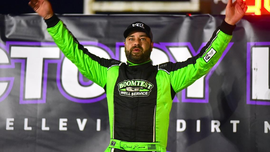 Belleville High Banks (Belleville, Kan.) – United States Modified Touring Series – Belleville Dirt Nationals – June 10th, 2022. (Todd Boyd photo)