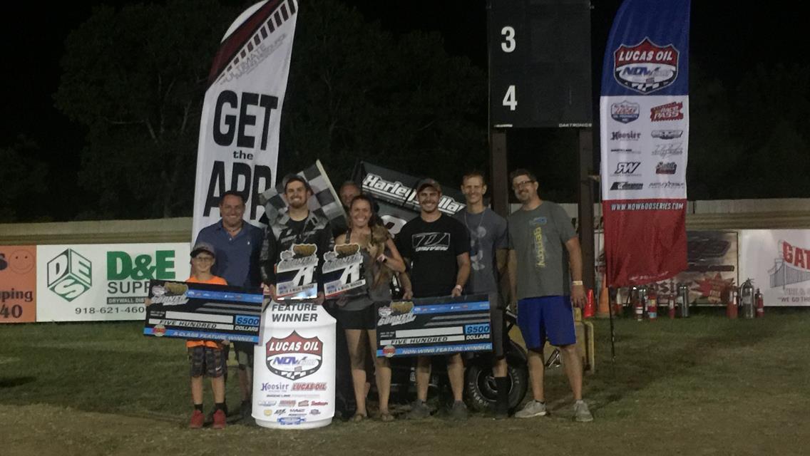Flud Picks Up Pair of Wins and Mahaffey Scores Second Straight Lucas Oil NOW600 Series Victory During Round 2 of Sooner 600 Week