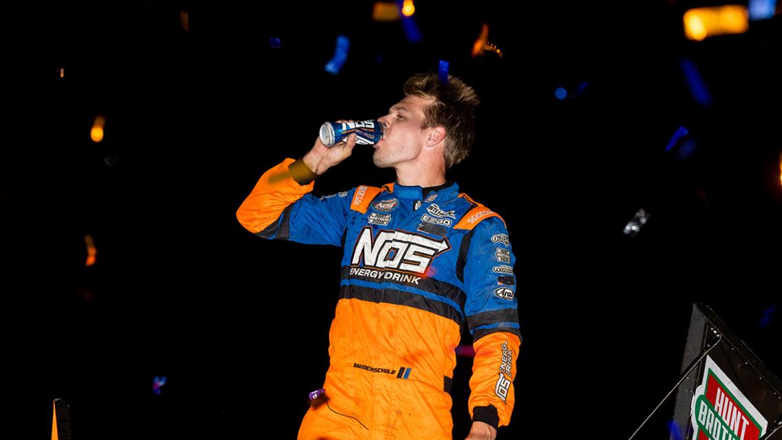Sheldon Haudenschild Ends 21-Race Drought in Friday&#39;s Skagit Nationals Show