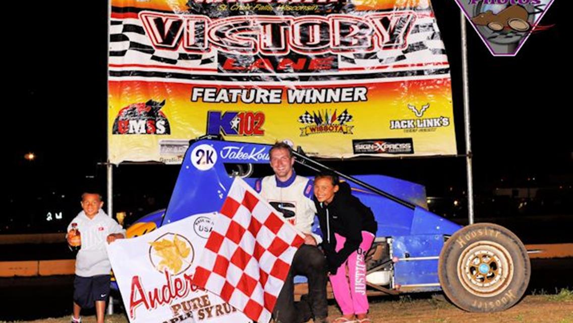 Jake Kouba Earns First Sprint Car Win!