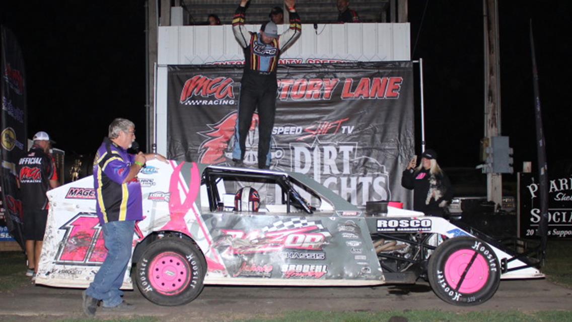 Berry Jr. Tops Stellar Field of IMCA Modifieds In Speed Shift TV Dirt Knights Tour