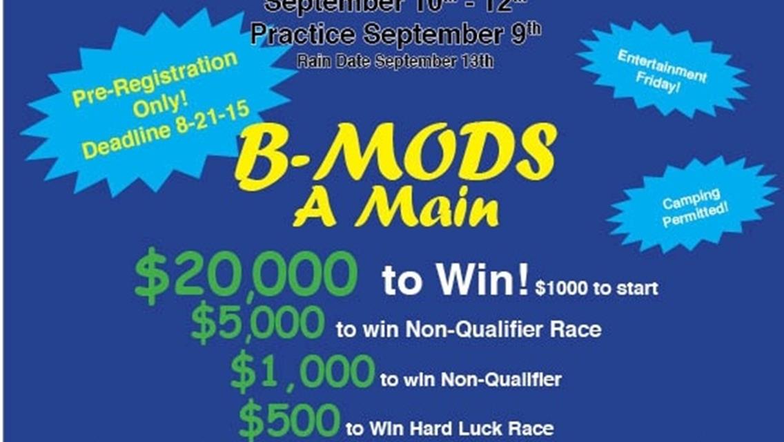 4th Annual B-Mod Nationals / Mississippi Thunder Speedway
